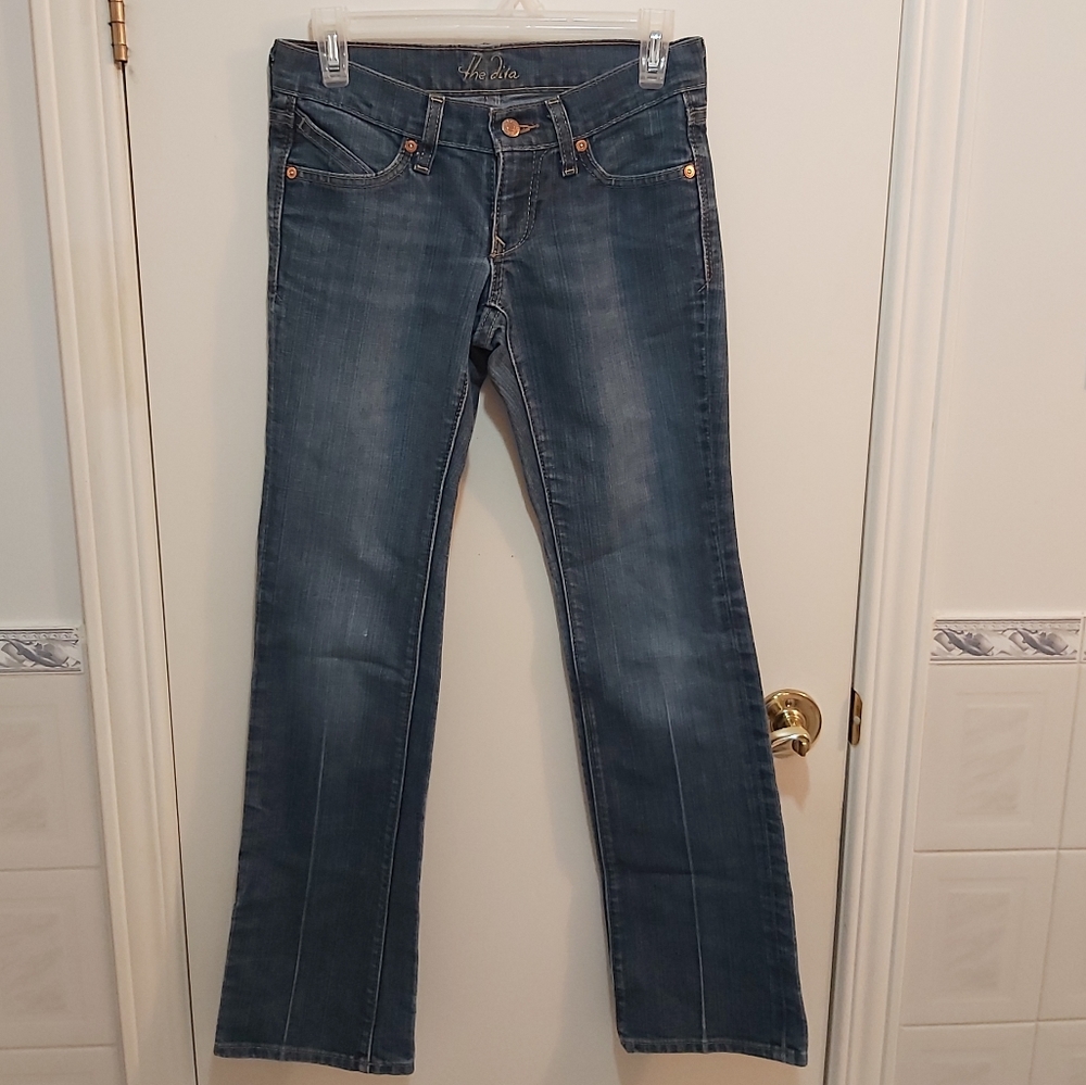 Old Navy The Diva Low Rise Boot Cut Cotton Jeans Size 0